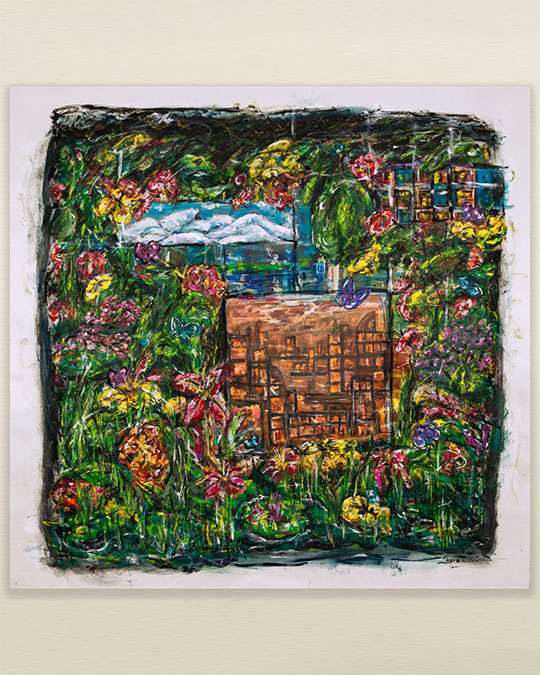 Flowerblind – taiderullaverho