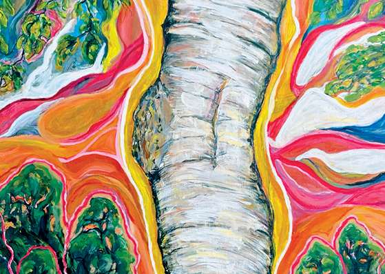 Polywood A6-taidekortti